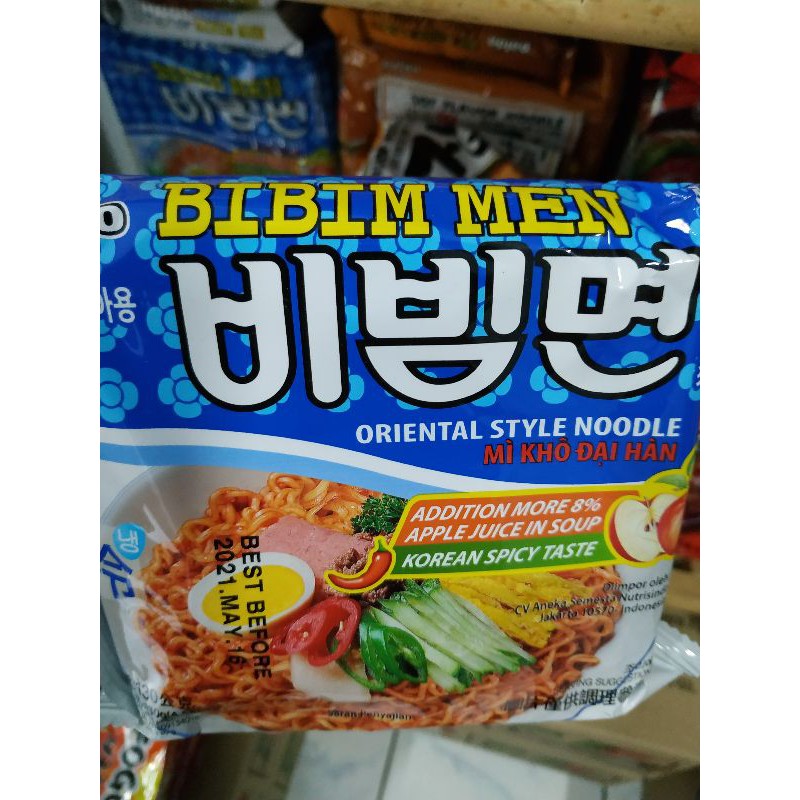 

BIBIM MEN /oriental style noodle/Mie Instant Import Korea