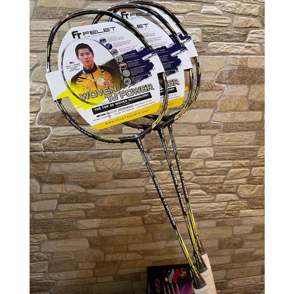 Raket Felet woven TJ Power original (dipakai goh V shem )