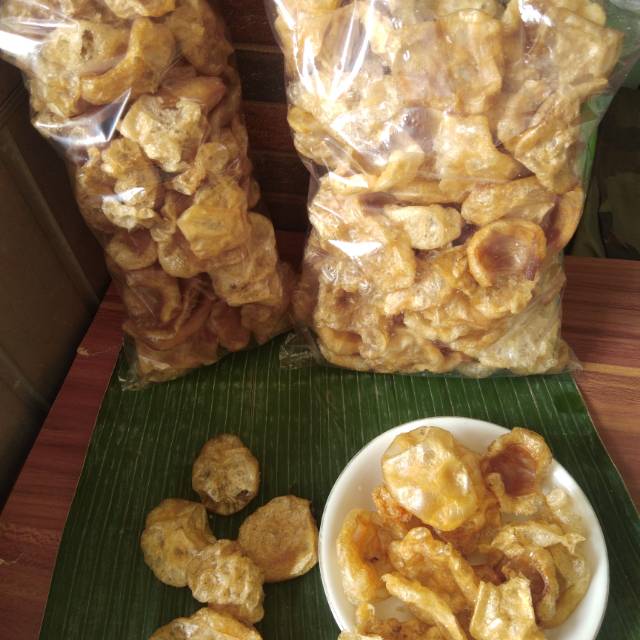 

Kerupuk kulit aslu padang (kerupuk jangek)