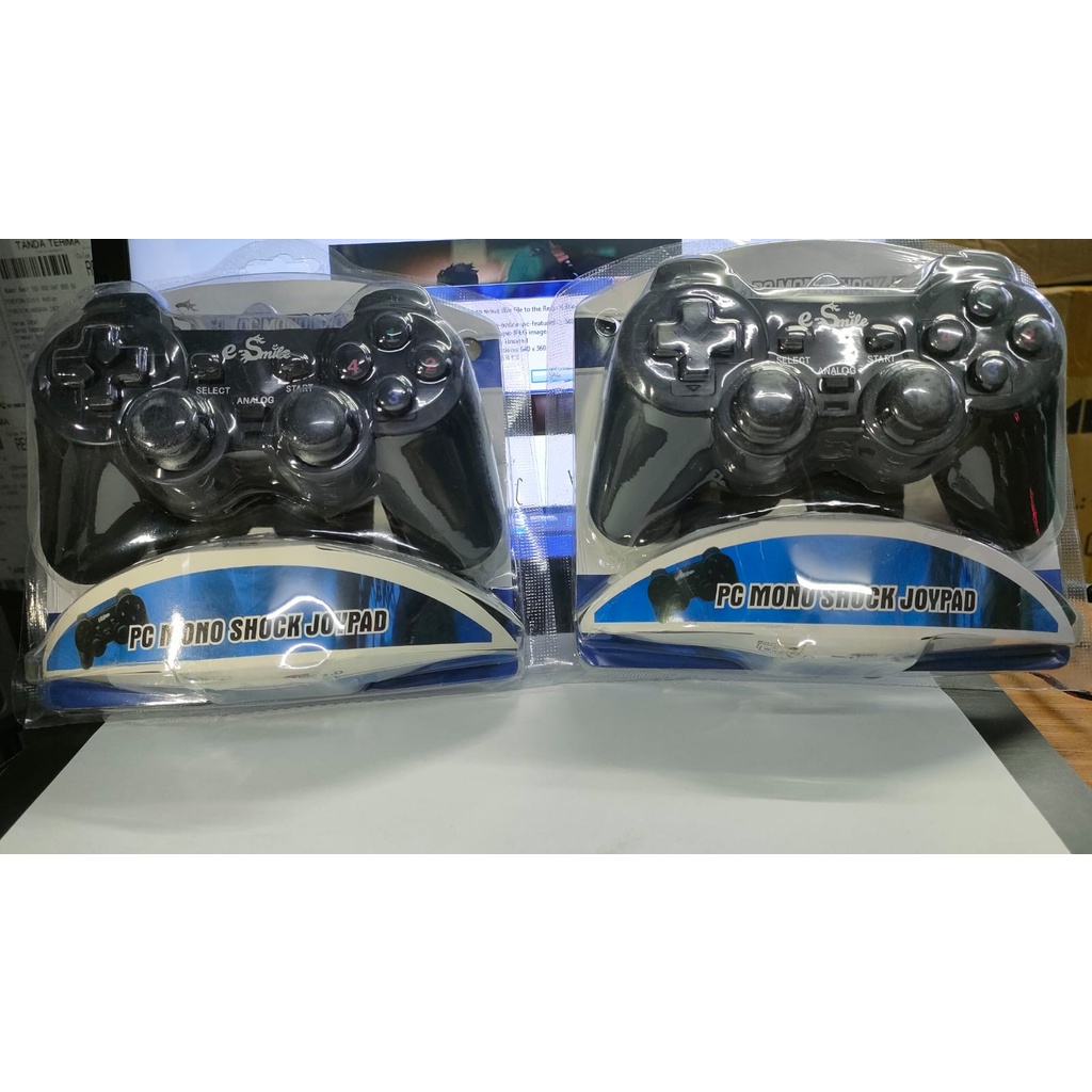 Joystick / game pad / stick pc laptop komputer single analog hitam USB