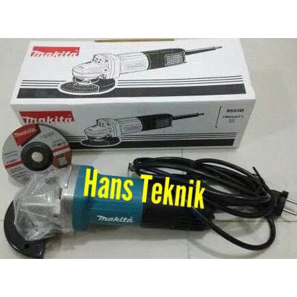 Makita 9553 B / 9553B MESIN GERINDA Tangan 4 inch Made in Japan