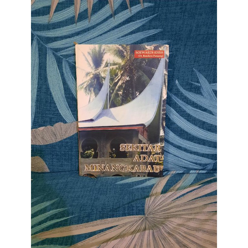 

HARD COVER Buku Sekitar Adat Minangkabau Soewardi Idris Dt Bandaro Panjang