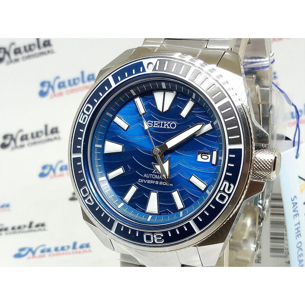 Seiko Prospex SPRD23K1 Samurai Blue Ocean - Jam Tangan Pria SRPD23