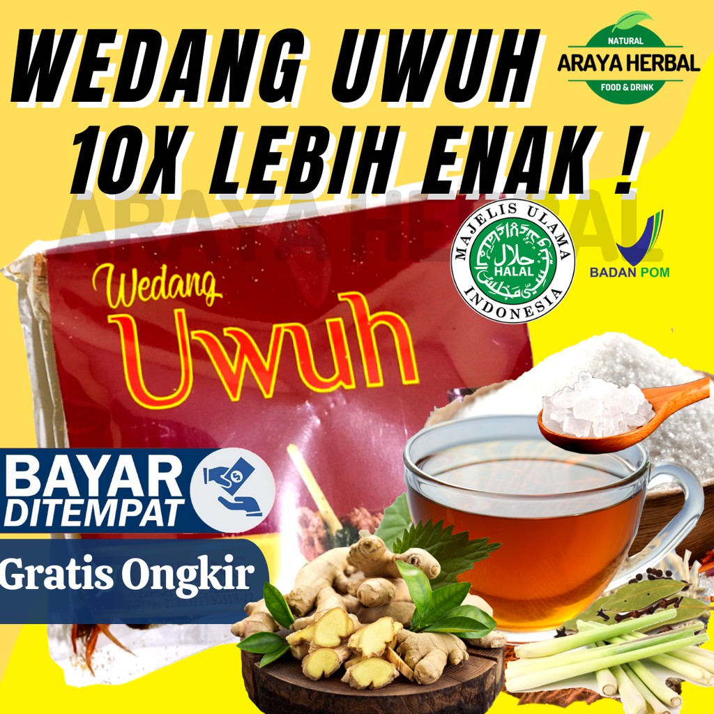 

Wedang Uwuh Jahe Komplit Khas Jogya Jamu Herbal Kondang Food