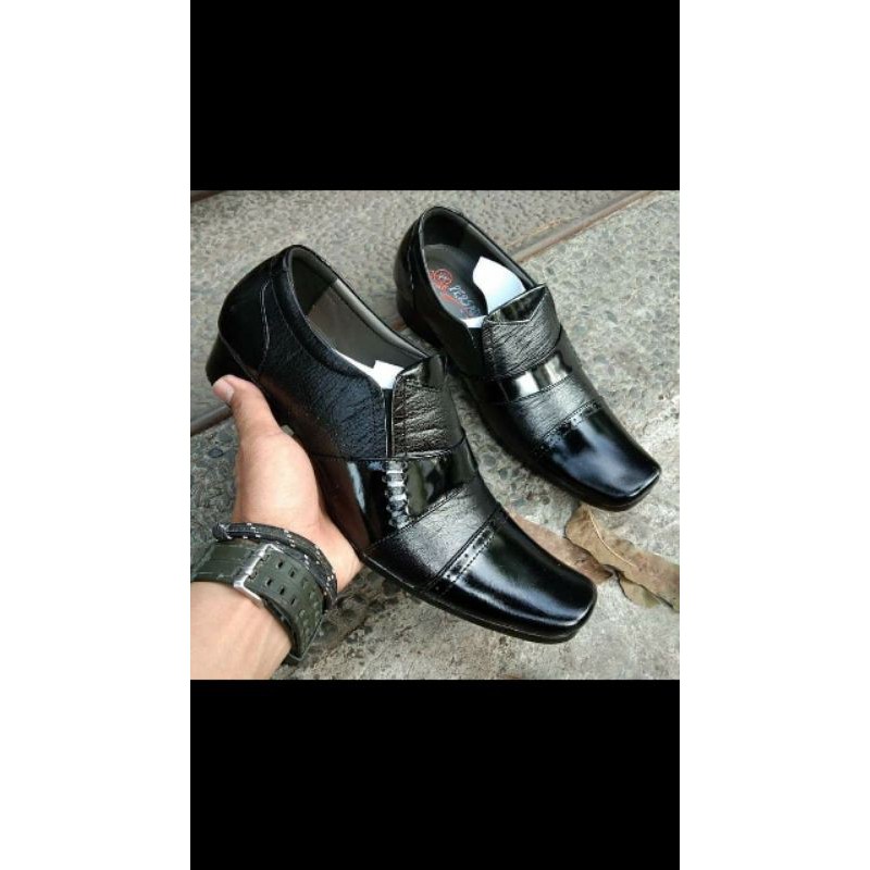 Sepatu pantofel kulit asli - sepatu formal kulit asli pria