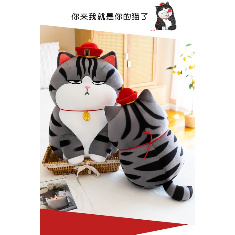 Boneka Furya Kucing Hoki Super Jumbo Bahan Plush