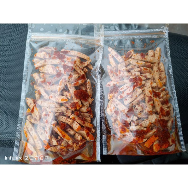 

basreng pedes daun jeruk 100g (2pcs)