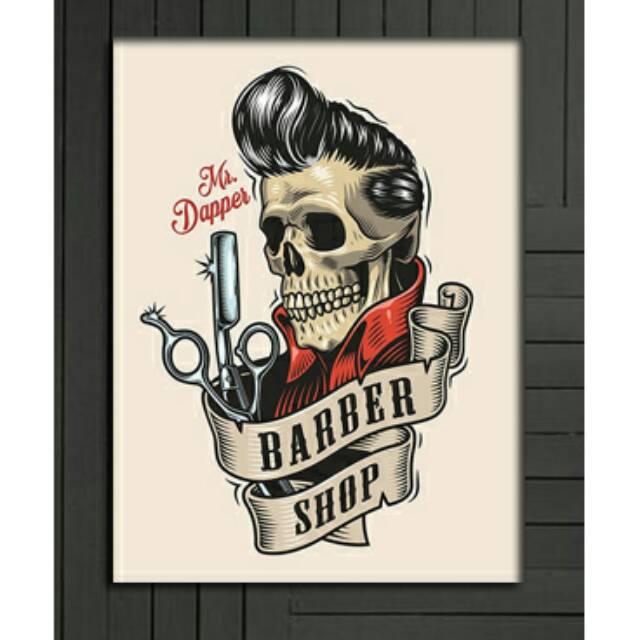 Poster barbershop