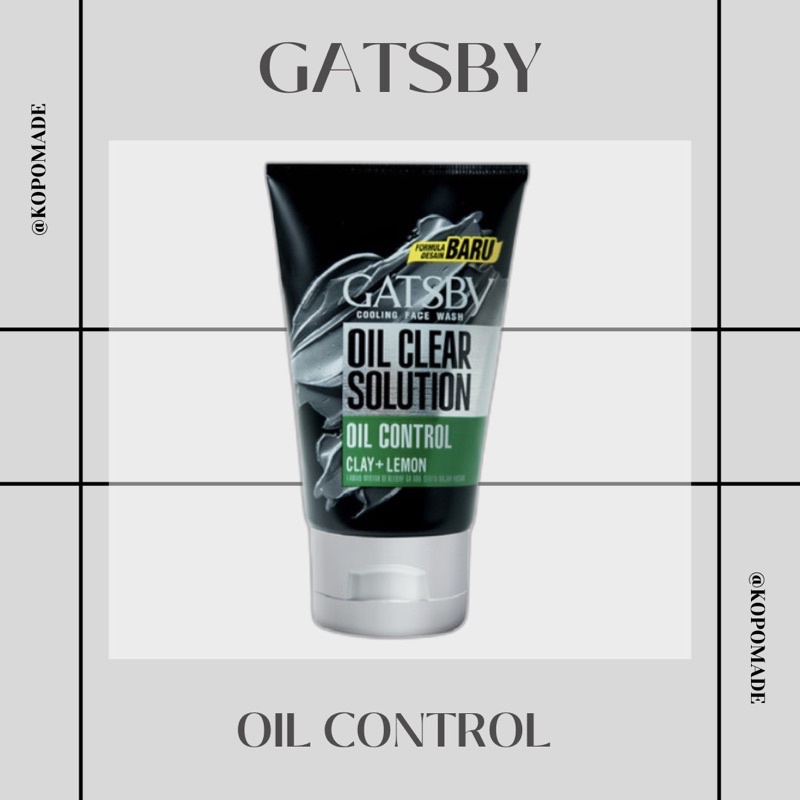 Gatsby Cooling Face Wash Oil Control
