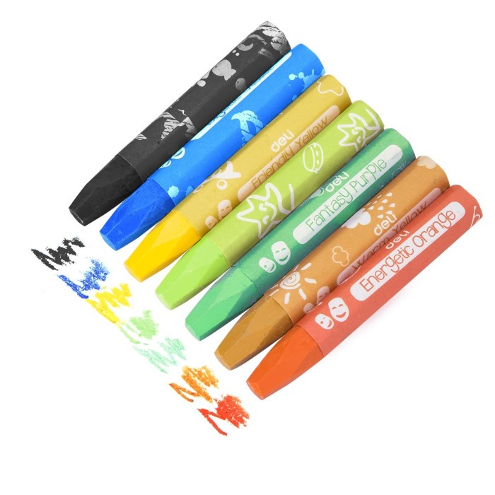 

PASTEL-DRY-OIL- OIL PASTEL DELI EC20104 ISI 12 WARNA -OIL-DRY-PASTEL.