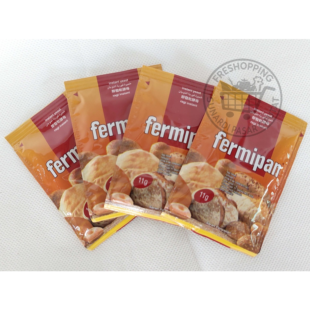 Fermipan Sachet atau Ragi Kering Instant 11 gr