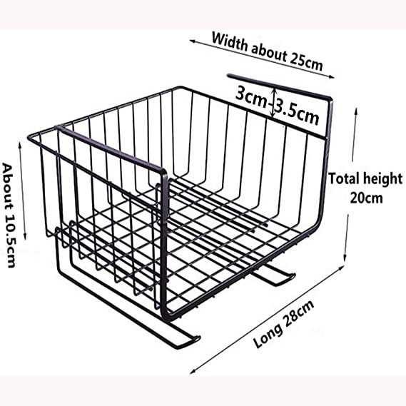 Rak Gantung Jepit Kitlove Serbaguna Organizer Storage Tisu Handuk