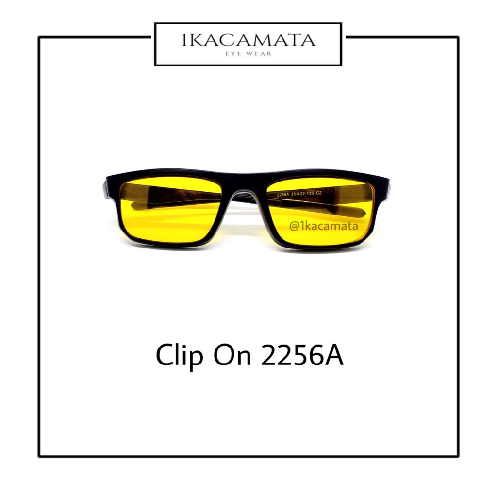 CLIP ON 2256A FREE 5 LENSA SUNGLASS CADANGAN MURAH BERKUALITAS