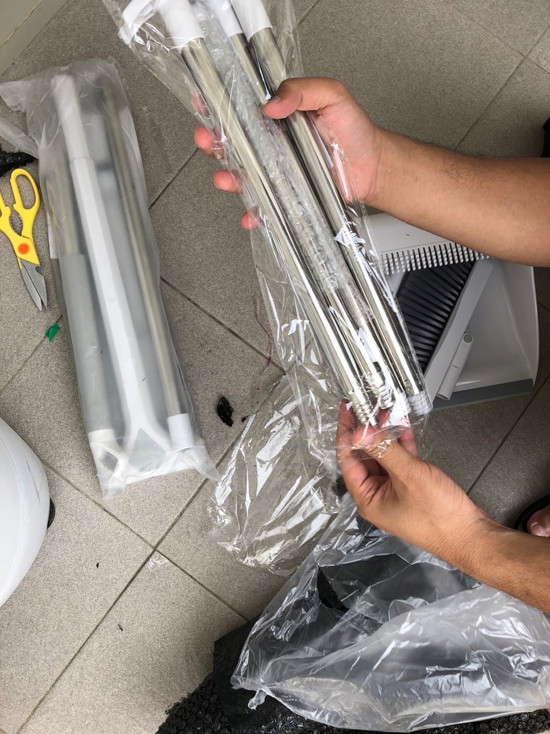 Kain Pel/pel/ 38 * 12 Sihir Debu Mendorong Berani Meningkatkan Orang Malas Pel Datar Handsfree