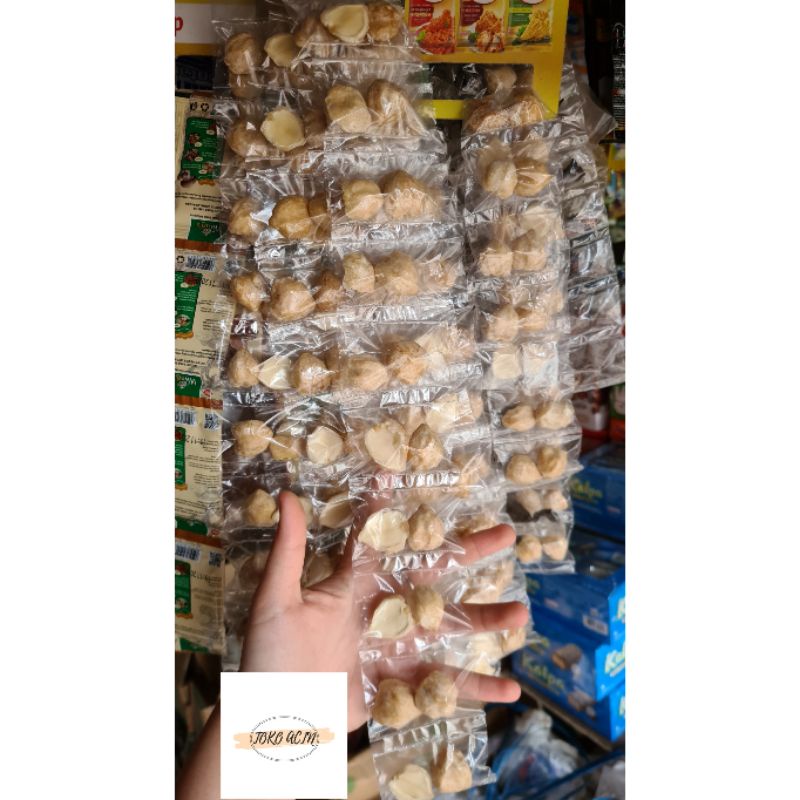 

[SAMEDAY] [COD] Kemiri bulat/ kemiri rencengan isi 10 bungkus