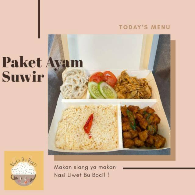 

Paket Ayam Suwir" Maem Bu Bocil
