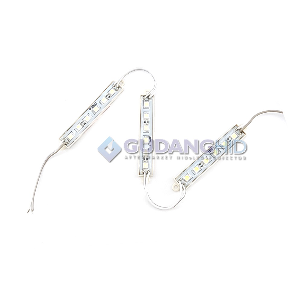 Lampu LED Strip Modul SMD 5050 6 Mata Module 12V IP65