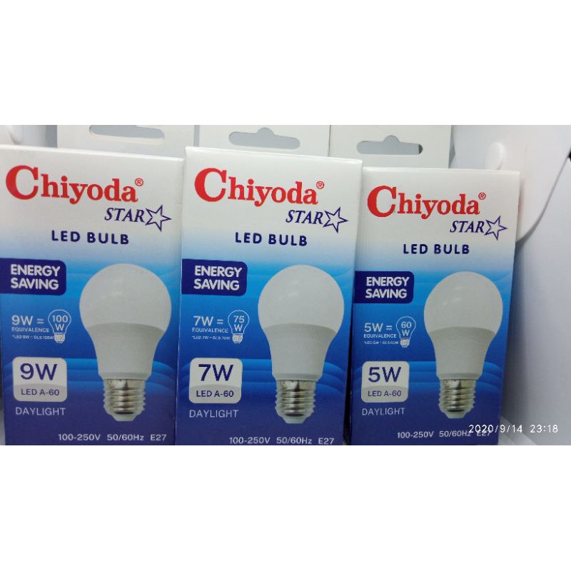 lampu led Chiyoda 5 watt - 7 watt - 9 watt