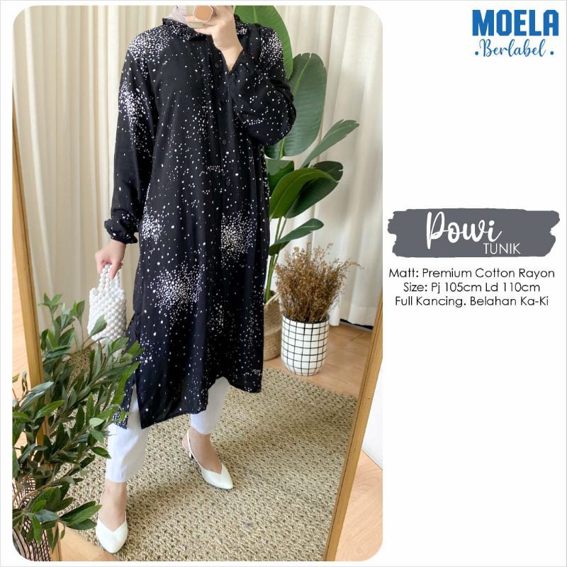 TUNIK RAYON PREMIUM PRODUK ORIGINAL BY MOELA