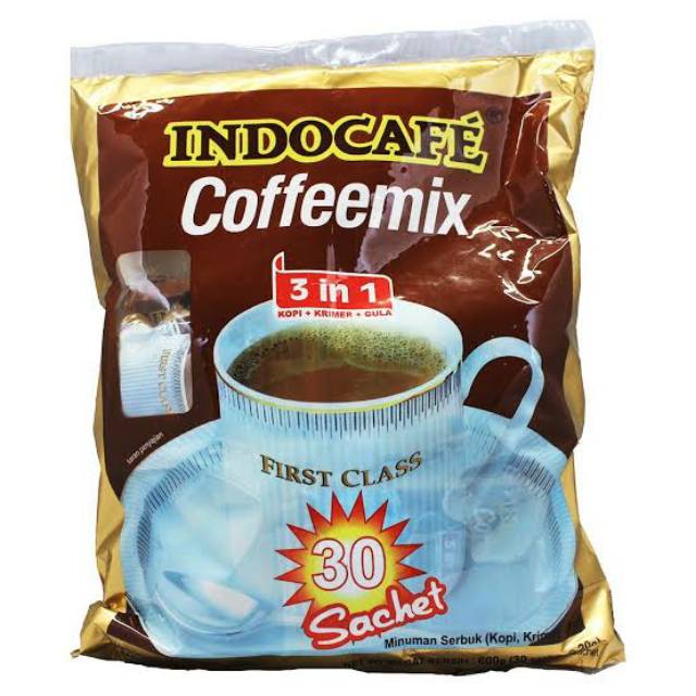 

INDOCAFE COFFEEMIX INDOCAFE ICE COFFEEMIX ISI 30 PIECE GINSENG JAHE GINGER