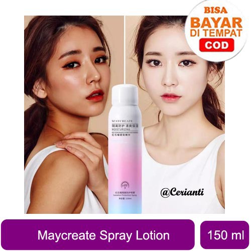 MAYCREATE WHITENING SPRAY PEMUTIH KULIT_Lynn Design