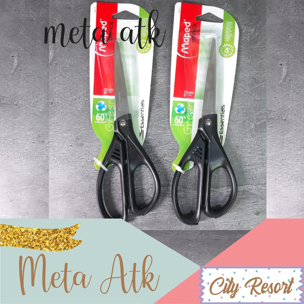

Gunting / Scissors Maped Essential Green 21cm