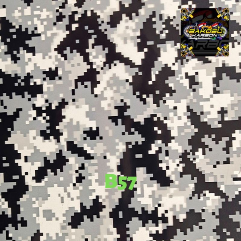 WTP Water Transfer Printing motif camo , kode B57