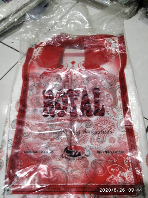 KANTONG PLASTIK SHOPPING  BAG SOFT HANDLE