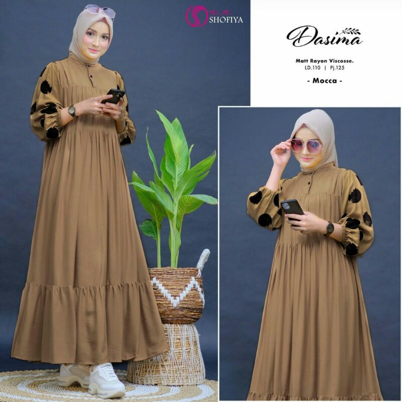 DRESS MIDI DASIMA,VIONA, DENADA, NAWANG by Shofiya