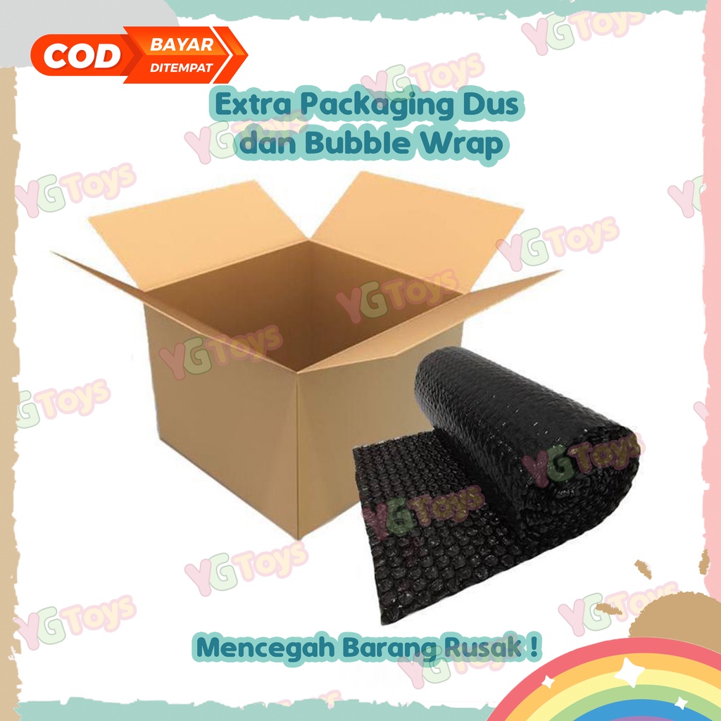 

YGtoys Tambahan Ekstra Packaging Bubble Wrap dan Dus