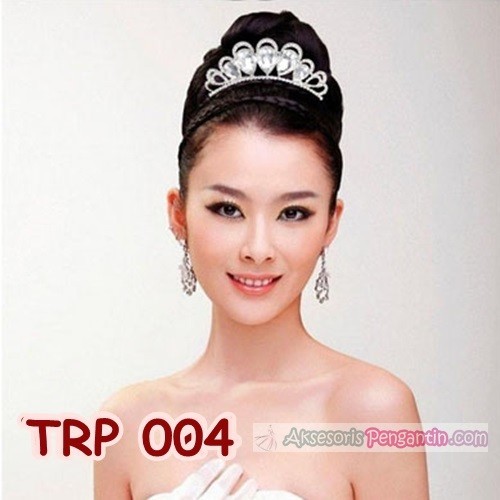 [STOCK TERBATAS] AKSESORIS PENGANTIN WANITA TIARA WEDDING BRIDESMAID TRP004