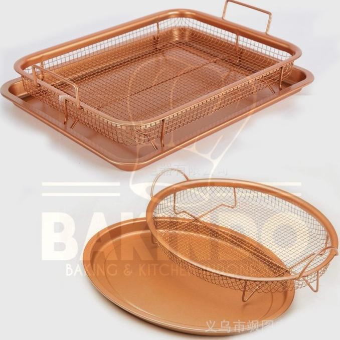 BAKINDO Cooper Crisper Tray Fika / Oven Tray / Peniris Minyak
