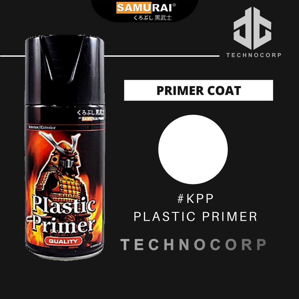 Cat Semprot SAMURAI PAINT KPP PLASTIC PRIMER / DASAR PP PLASTIC BENING