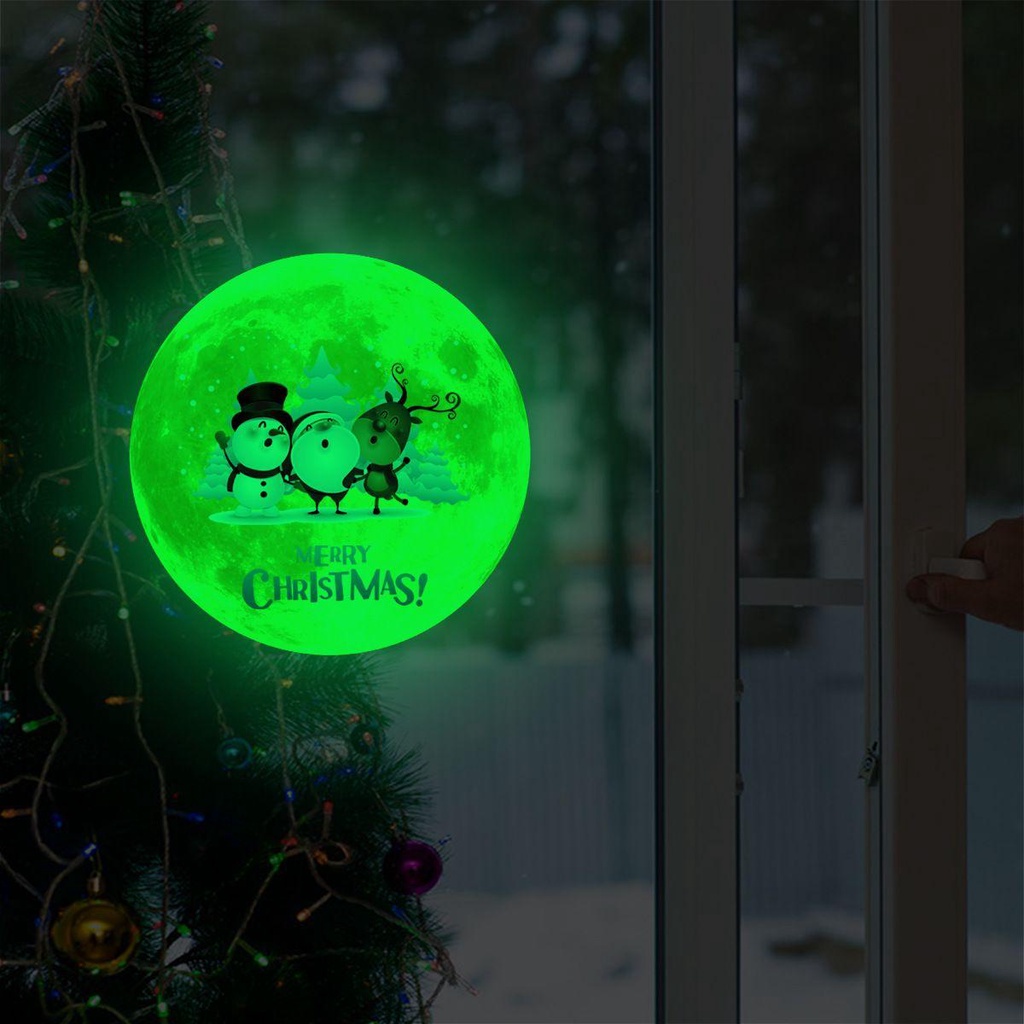 Solighter Luminous Stiker Dinding Dekorasi Kamar Anak Dekorasi Jendela Rumah Decal Glow In The Dark