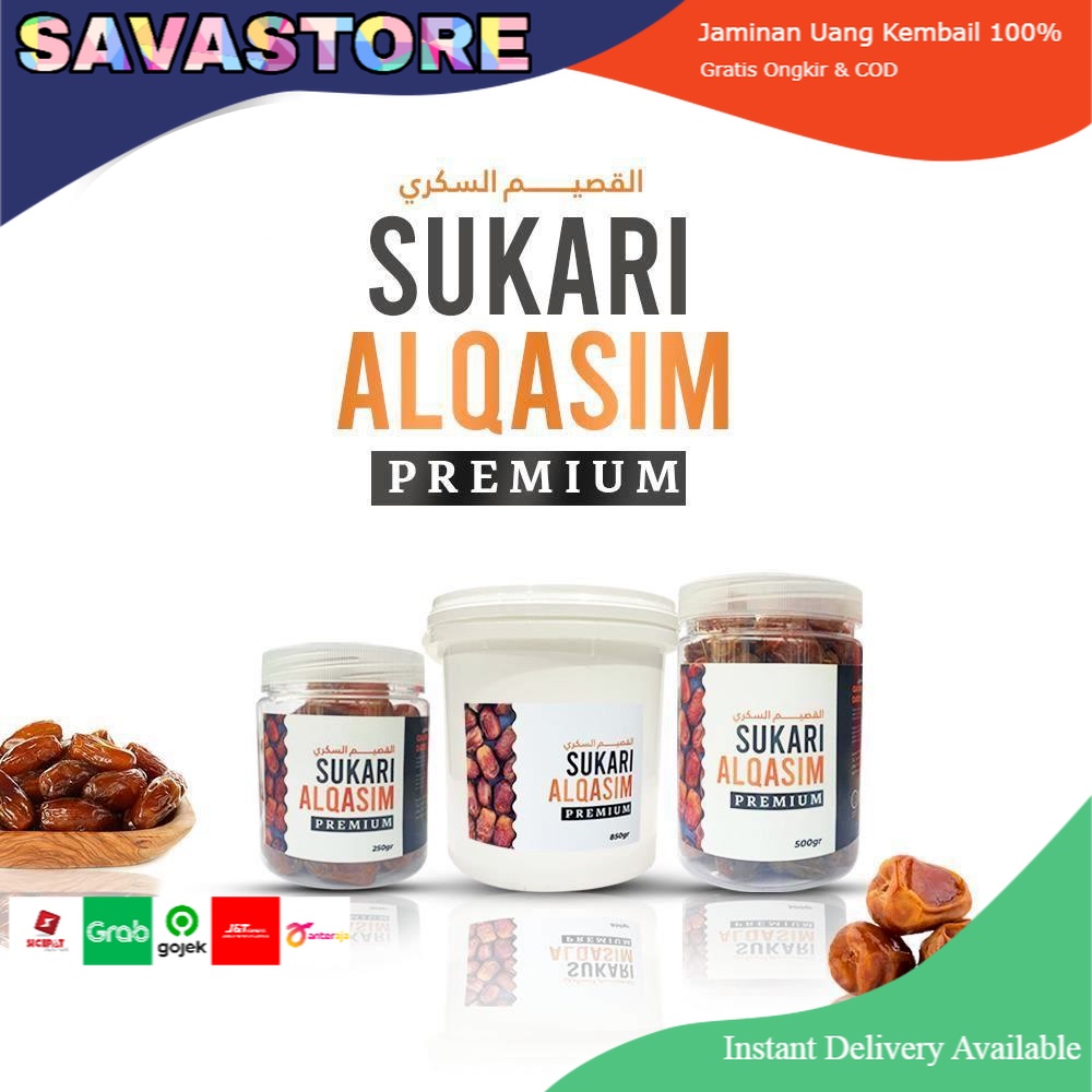 KURMA SUKKARI AL-QASSIM PREMIUM 100% ASLI  - KURMA SUKARI ORIGINAL