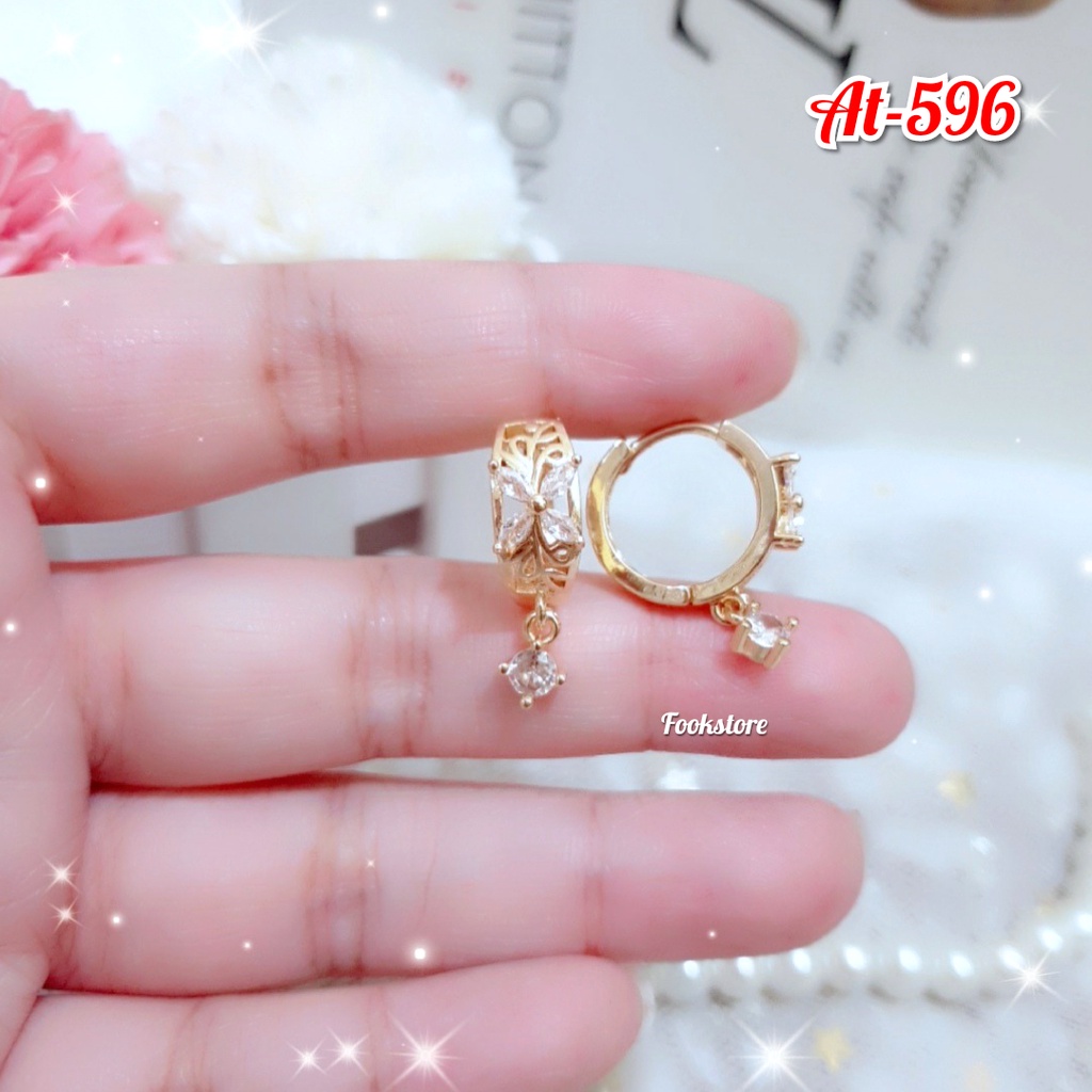 TERMURAH ANTING CLIP DEWASA WANITA/ANTI ALERGI