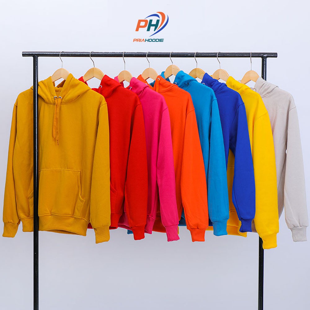 PriaHoodie Jaket Hoodie Jumper Polos Pria Cowok Laki Laki M - XXL (Bisa Cod)-7