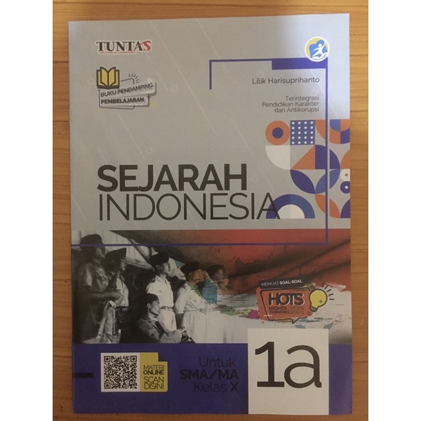 Jual Buku Lks Sejarah Indonesia Kelas 10 Sma Ma Semester Ganjil