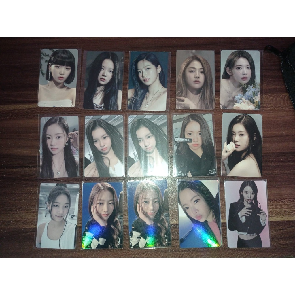 LE SSERAFIM BENEFIT WEVERSE JAPAN ALBUM PHOTOCARD