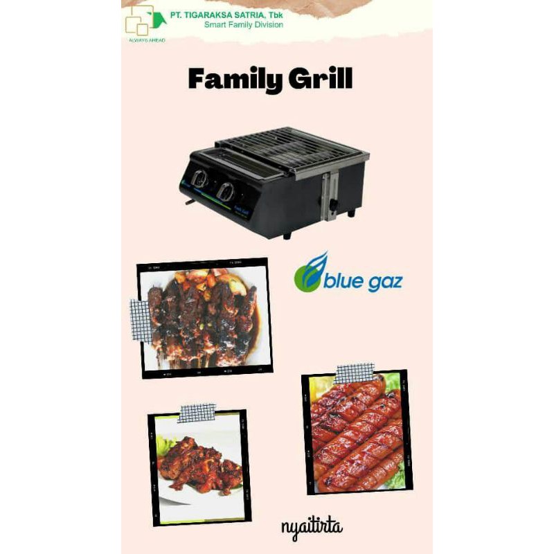 family grill blue gas