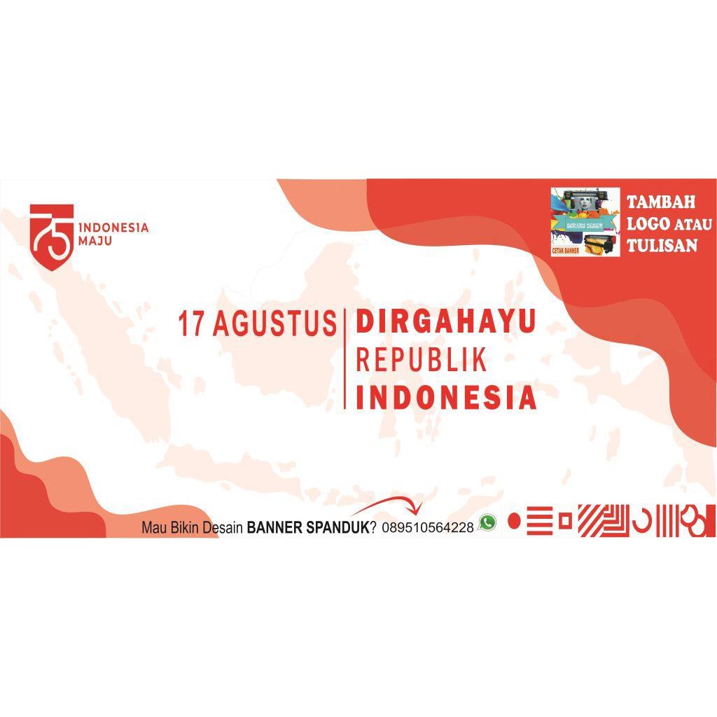 Jual HARI KEMERDEKAAN 17 AGUSTUS BANNER SUKAKU | Shopee Indonesia