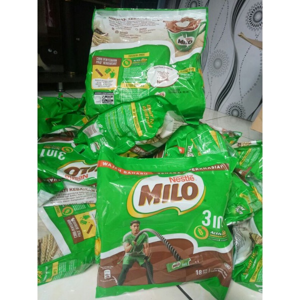 

Milo Malaysia Sachet isi 18 stick