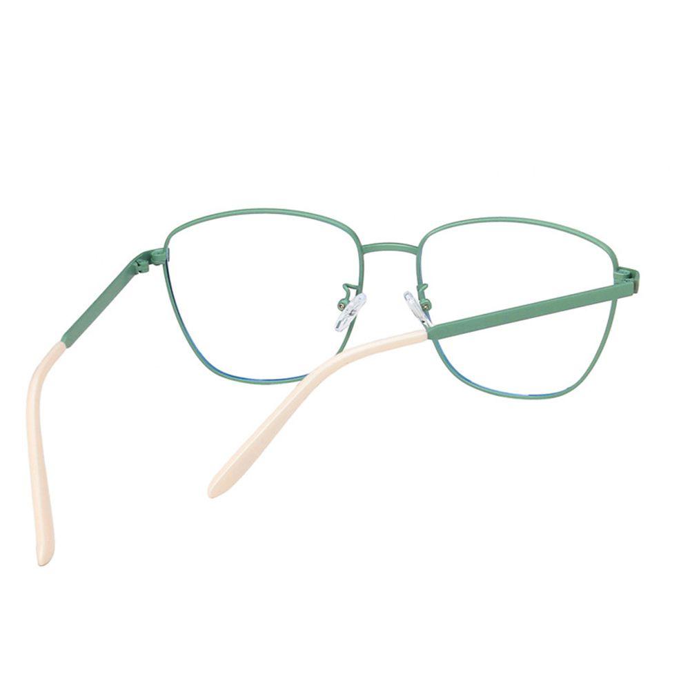 Mxbeauty Kacamata Anti Blue Light Kacamata Korea Metal Frame Fashion Vintage Wanita Eyeglasses