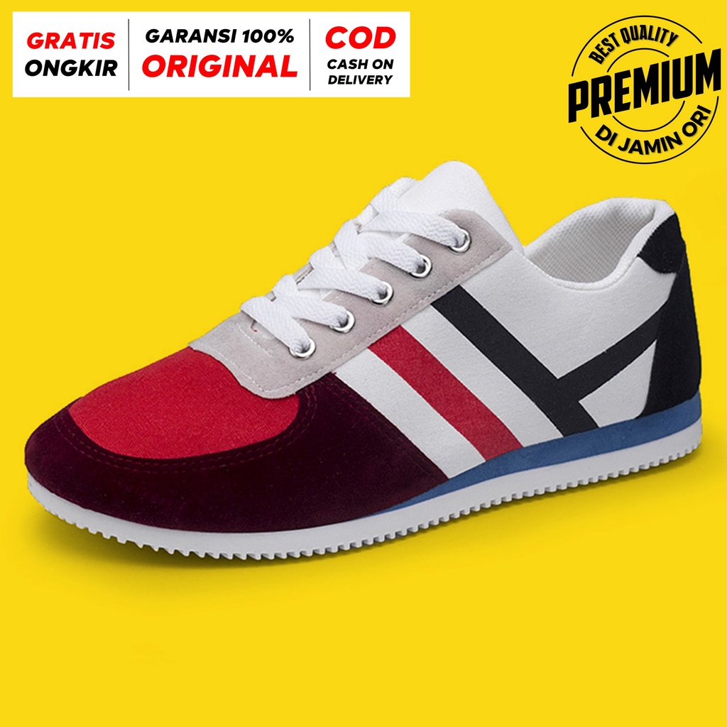 Sepatu Import Pria D Ace Sneakers Kets Cowok Import Casual Sepatu Kets Pria Cowok Laki Laki