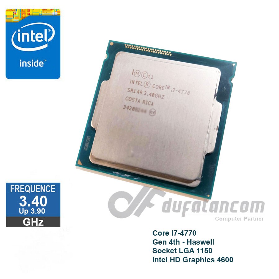 Processor Intel Core I7 4770 LGA1150 Haswell