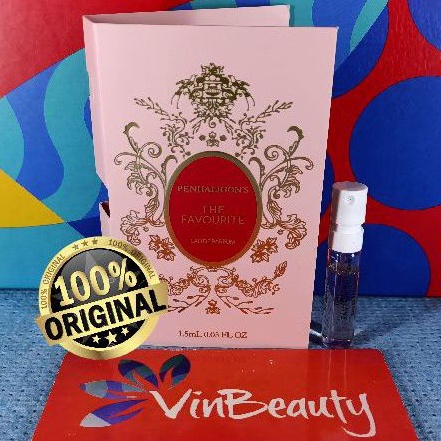 Vial Parfum OriginaL Penhaligon's The Favourite EDP 1.5 ml For Women Murah