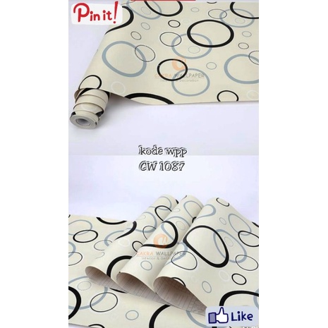 [TERLARIS] WALLPAPER DINDING WALPAPER STIKER wallpaper pvc anti air anti noda