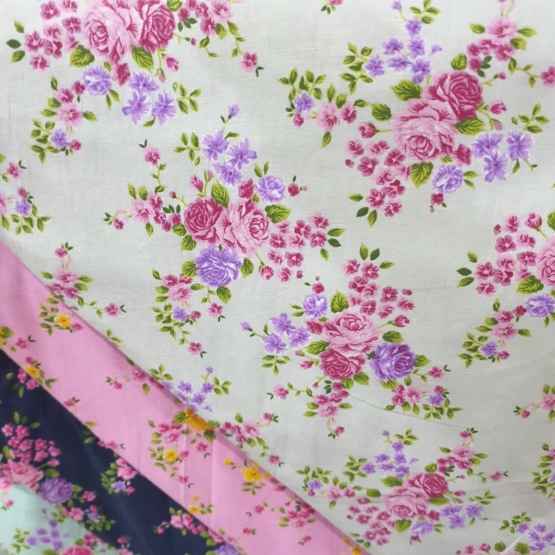 Kain Sprei  - Katun Poly Lebar 240cm Sprei