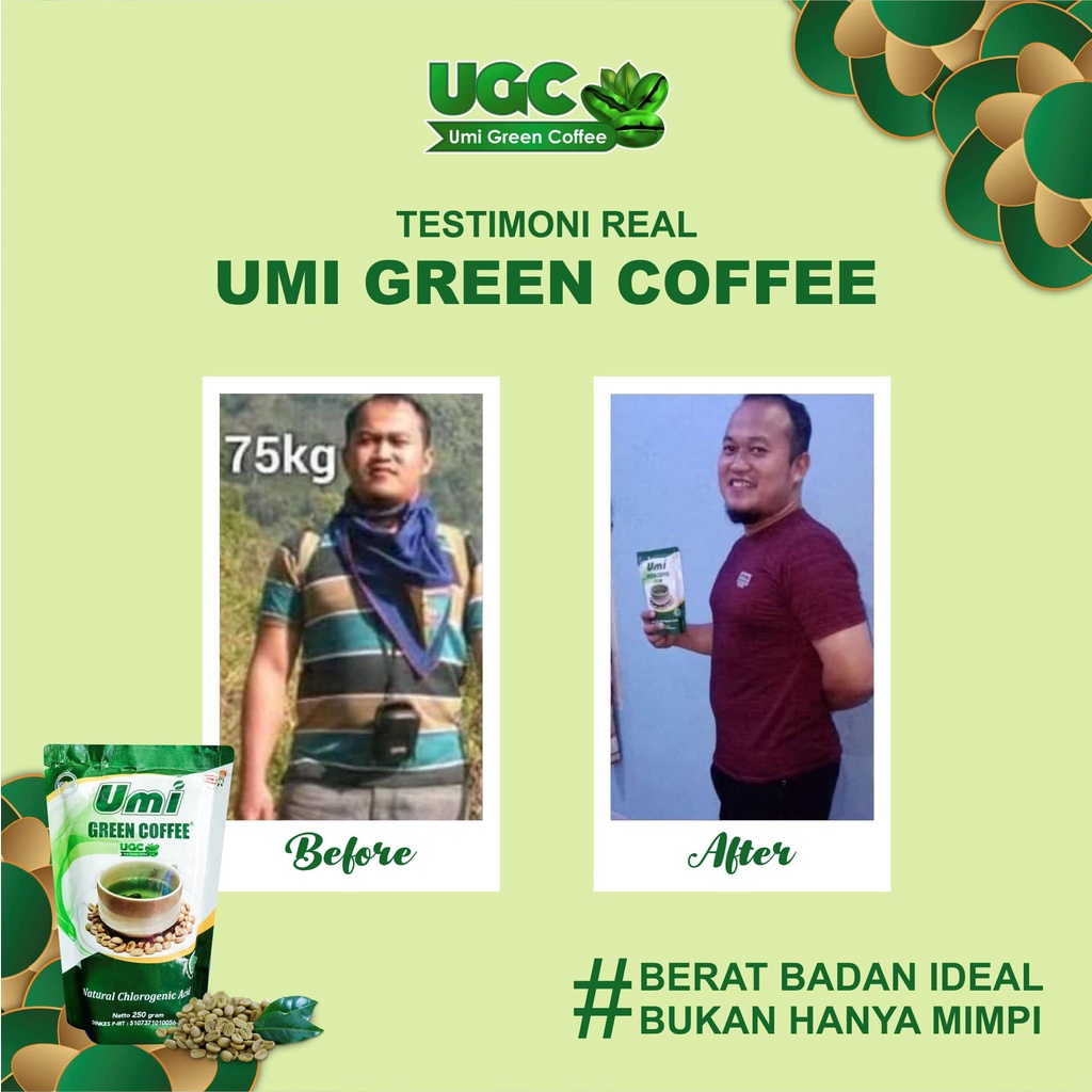 UGC Umi Green Coffee Original 100% 250gram