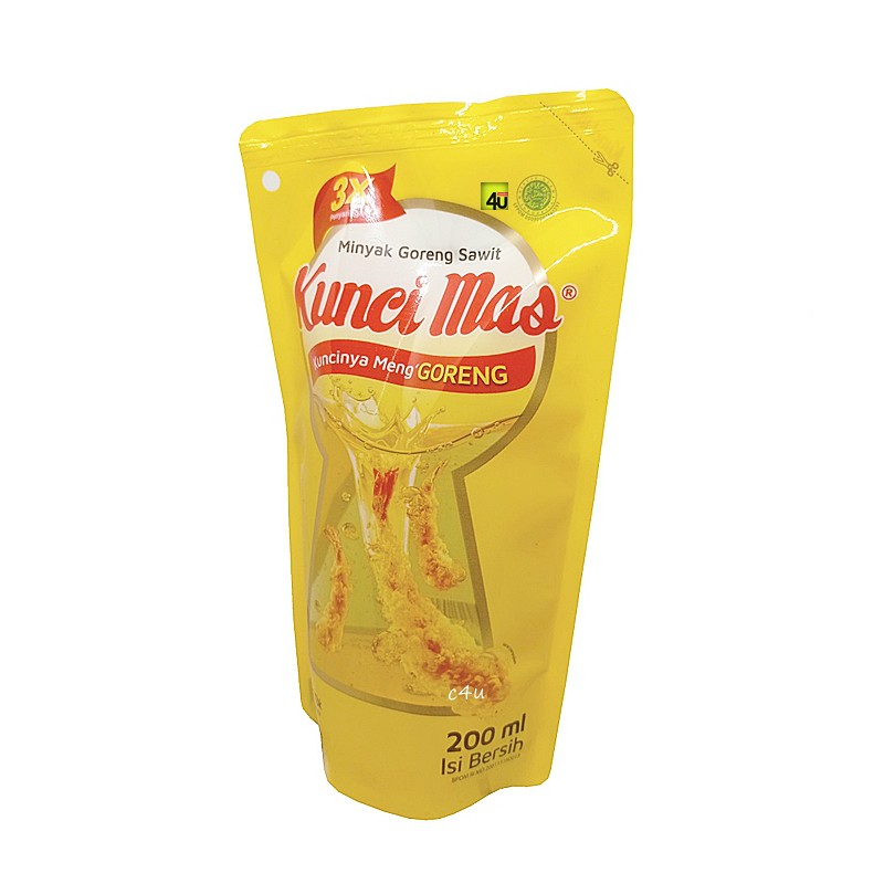 

Kunci Mas - Minyak Goreng Sawit - 200 ml Pouch MINI